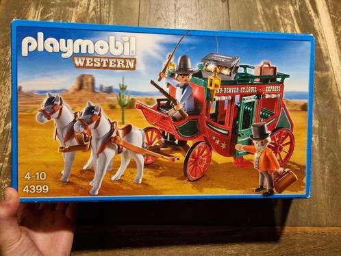Playmobil western koets 4399, Kinderen en Baby's, Speelgoed | Playmobil, Gebruikt, Complete set, Ophalen of Verzenden