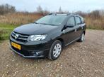 Dacia Logan 0.9 66KW TCE MCV 2016 Zwart, Voorwielaandrijving, 898 cc, Stof, 40 €/maand