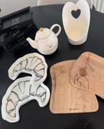 Rivièra maison, Huis en Inrichting, Woonaccessoires | Dienbladen, Ophalen of Verzenden, Zo goed als nieuw, Rond, Hout