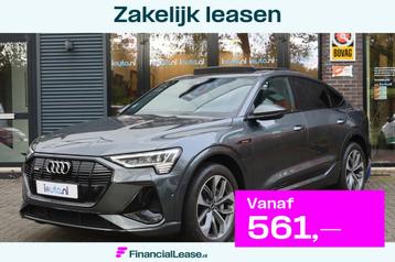 Audi e-tron Sportback 55 quattro S-Line Optiek 95 kWh Pano/M beschikbaar voor biedingen