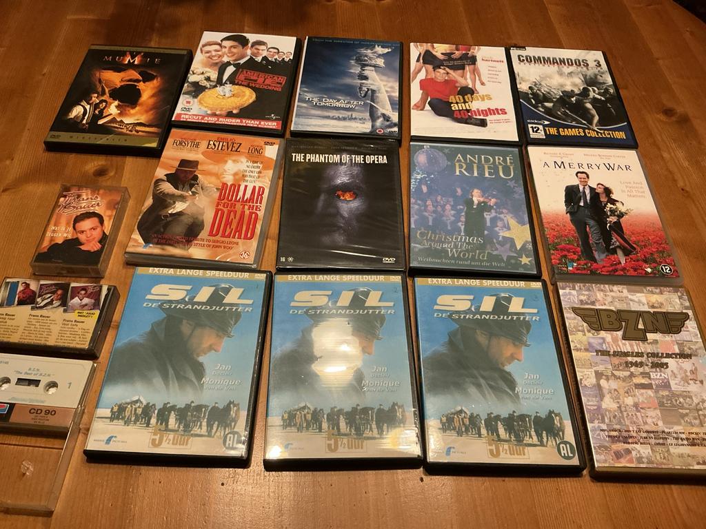 Cassettebandjes Frans Bauer & BZN - en DVD, Cd's en Dvd's, Cassettebandjes, Gebruikt, Origineel, Nederlandstalig, 2 t/m 25 bandjes