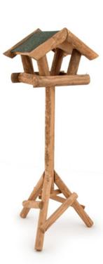 Vogelhuis op paal - Natuurlijke uitstraling, Tuin en Terras, Ophalen of Verzenden, Nieuw