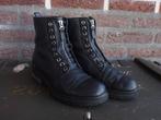 Stoere bikerboots met rits aan de voorzijde maat 37, Zwart, Lage of Enkellaarzen, Ophalen of Verzenden, Zo goed als nieuw