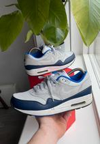 Nike Air Max 1 Pure Platinum Navy Blue, Blauw, Nike, Ophalen of Verzenden, Sneakers of Gympen