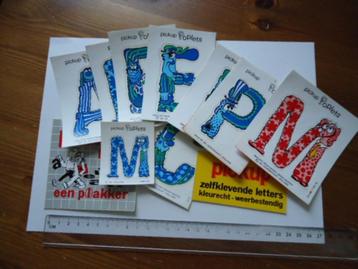 sticker oud PICK UP LETTER poplets strip pick up retro beschikbaar voor biedingen