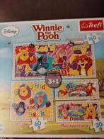 Winnie the Pooh 4 Puzzels - Nieuw!, Hobby en Vrije tijd, Gezelschapsspellen | Bordspellen, Een of twee spelers, Ophalen of Verzenden