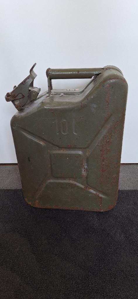 Jerrycan 10 liter uit Leger afkomstig, Ophalen of Verzenden, Landmacht, Nederland