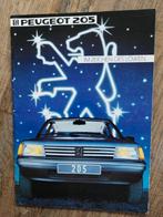 Peugeot 205 brochure Duits 1984, Boeken, Ophalen of Verzenden, Zo goed als nieuw, Peugeot, Peugeot