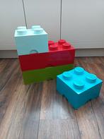 4x LEGO Opberbox / Opbergdoos, Kinderen en Baby's, Speelgoed | Duplo en Lego, Lego, Zo goed als nieuw, Verzenden