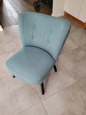 blauwe fauteuil 