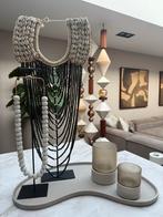 Kralenketting Ornament op Standaard - Hotel Chique/Japandi, Huis en Inrichting, Woonaccessoires | Overige, Ophalen of Verzenden