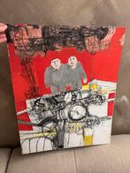 Abstract Schilderij Arno van Iperen - Uniek Kunstwerk, Ophalen of Verzenden