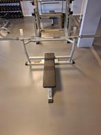 Teca Benchpress, fitnessbank, bankje, Ophalen, Gebruikt, Krachtstation, Metaal