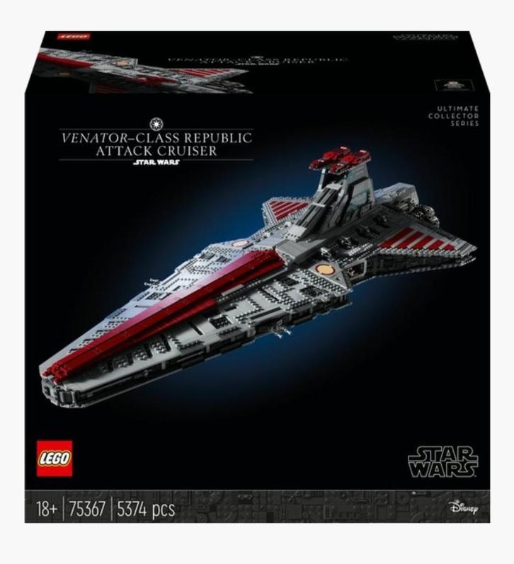 LEGO Star Wars UCS 75367 Venator-Class Republic Attack *NEW*, Kinderen en Baby's, Speelgoed | Duplo en Lego, Nieuw, Lego, Complete set