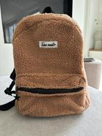 Leuke als nieuwe boucle kinder Rugtas bruin teddy  beige, Overige merken, 25 tot 40 cm, Ophalen of Verzenden, Zo goed als nieuw