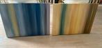 Abstract Tweeluik Olieverf Schilderijen 60x80cm Katoen, Ophalen, Nieuw, Schilderij, 75 tot 100 cm