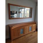 Blank eiken dressoir met bijpassende spiegel, Ophalen