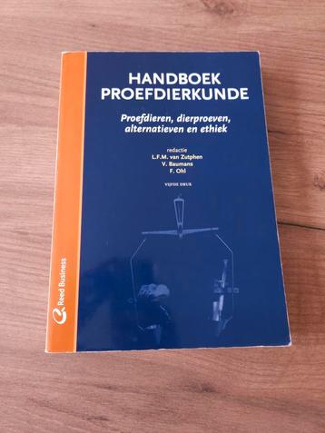 Handboek proefdierkunde, vijfde druk beschikbaar voor biedingen