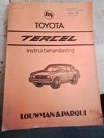 Toyota Tercel gebruikshandleiding 1979 Louwman, Ophalen of Verzenden