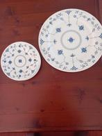 Taartschaal + 6 Bordjes Engels Servies Georgian Collection, Gebruikt, Ophalen of Verzenden, Schaal of Schalen, Overige stijlen