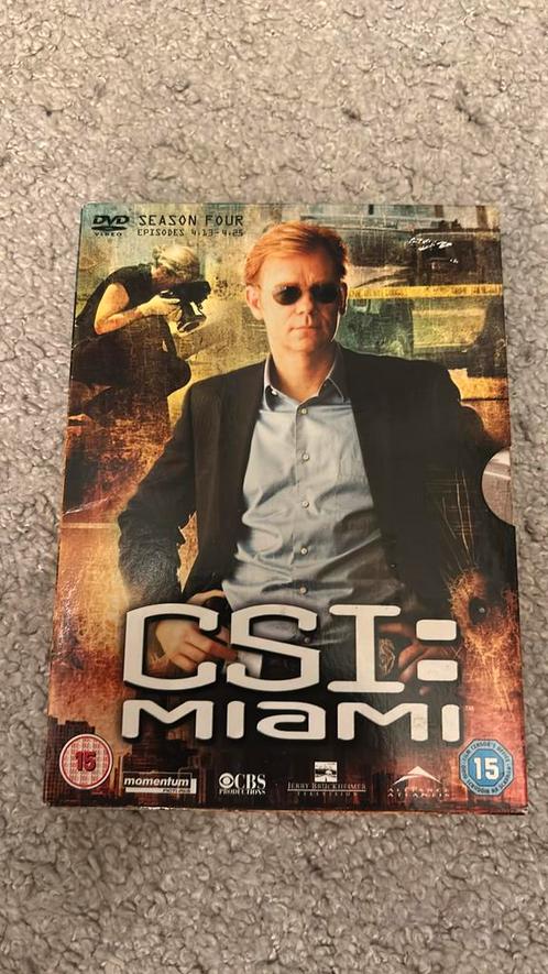 Csi Miami seizoen 4, Cd's en Dvd's, Dvd's | Tv en Series, Zo goed als nieuw, Actie en Avontuur, Vanaf 12 jaar, Ophalen of Verzenden