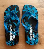 Super Dry teenslippers maat 43, Ophalen of Verzenden, Blauw