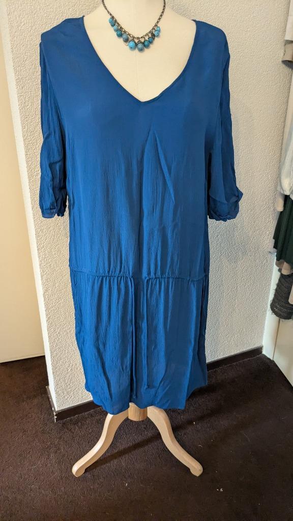 Kobalt blauwe tuniek - Didi - 46, Kleding | Dames, Blouses en Tunieken, Zo goed als nieuw, Maat 46/48 (XL) of groter, Blauw, Verzenden