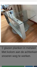 Tv meubel glas ikea,94cm breedte, Huis en Inrichting, Ophalen, Gebruikt, 50 tot 100 cm, Glas