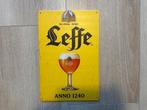 Reclamebord Leffe Anno 1240 20x30, Ophalen of Verzenden, Zo goed als nieuw, Reclamebord