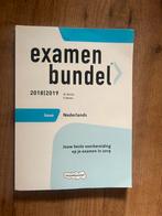 Examenbundel Nederlands HAVO 2018/2019, Ophalen of Verzenden, Zo goed als nieuw, HAVO, Nederlands