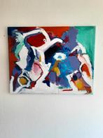 Happines,  acryl op doek., Antiek en Kunst, Kunst | Schilderijen | Modern, Verzenden