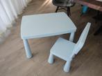 Kindertafel en stoel Mammut Ikea, Kinderen en Baby's, Kinderkamer | Tafels en Stoelen, Ophalen, Zo goed als nieuw, Tafel(s) en Stoel(en)