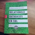 Leo Wiegerink - Relationele databases en SQL, Leo Wiegerink; Jeanot Bijpost; Marco de Groot, Nederlands, Ophalen of Verzenden