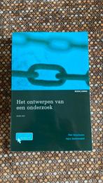 Hans Doorewaard - Het ontwerpen van een onderzoek, Ophalen of Verzenden, Zo goed als nieuw, Hans Doorewaard; Piet Verschuren