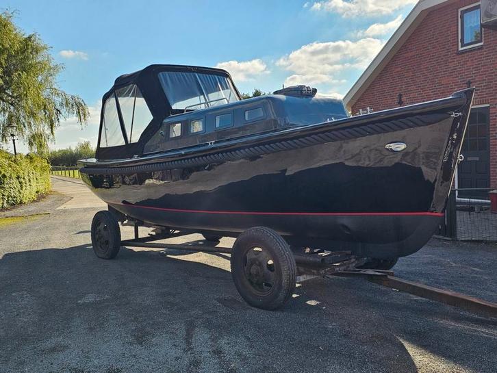 Kajuitsloep  sloep cabinsloep, Watersport en Boten, Sloepen, Gebruikt, 10 tot 30 pk, 6 meter of meer, Binnenboordmotor, Diesel