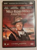 John Wayne Wild Rides Hero dvd (4 Classis Westerns), Actie en Avontuur, 1960 tot 1980, Alle leeftijden, Ophalen of Verzenden