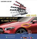 4MATIC EMBLEEM A35 A45 CLA GLA 35 45 AMG ZIJSCHERM LOGO SET, Gebruikt, -, Voor, Ophalen of Verzenden