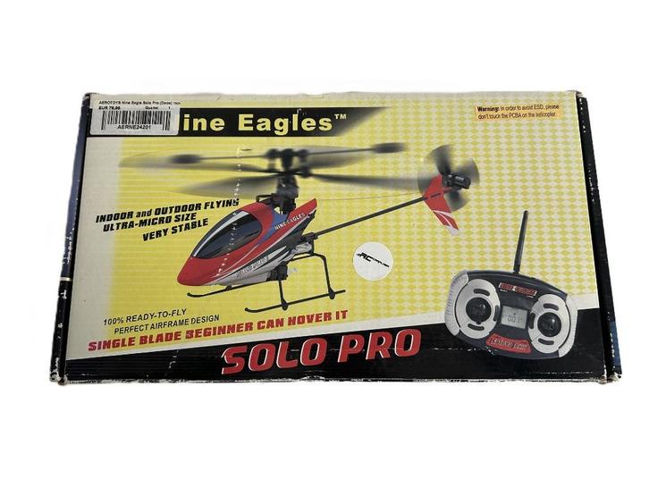Nine Eagles Solo pro helicopter, Hobby en Vrije tijd, Modelbouw | Radiografisch | Helikopters en Quadcopters, Gebruikt, Helikopter