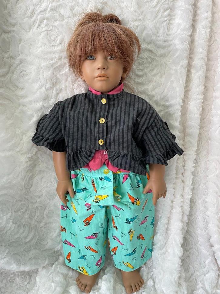 Annette Himstedt, Janka ong 66cm., Verzamelen, Poppen, Gebruikt, Pop, Ophalen of Verzenden