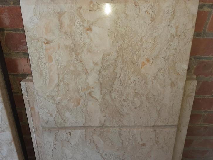 antieke schouw uit marmer, Huis en Inrichting, Haarden, Zo goed als nieuw, Overige soorten, Verzenden