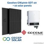 Online Veiling: Goodwe GW4000-SDT-20 met 10 zonnepanelen, Doe-het-zelf en Verbouw, Zonnepanelen en Toebehoren, Nieuw
