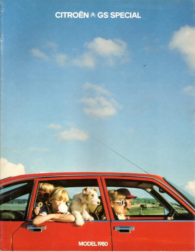 Citroen GSpecial folder, Ophalen of Verzenden, Zo goed als nieuw, Citroën, Citroën