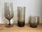 3 x rookglas glazen. Luminarc., Verzamelen, Ophalen of Verzenden, Huis en Inrichting
