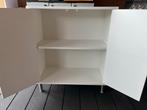 Compacte witte kast met 2 deuren - 70x35x70 cm, Ophalen, 25 tot 50 cm, 50 tot 100 cm, Minder dan 100 cm