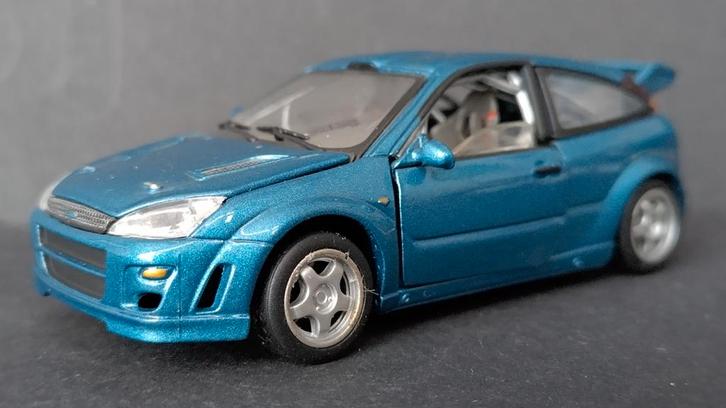 Ford Focus RS Wrc 1;43 Newray Cararama Pol, Hobby en Vrije tijd, Modelauto's | 1:43, Nieuw, Auto, Overige merken, Verzenden