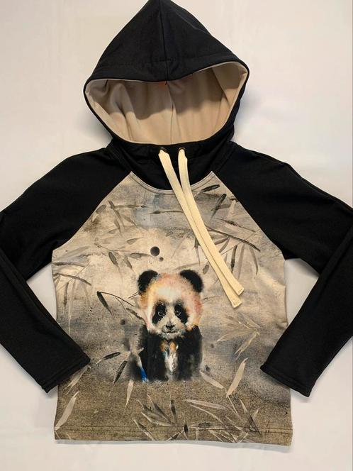 Hoodie / trui met capuchon #panda maat 104, Kinderen en Baby's, Kinderkleding | Maat 104, Nieuw, Jongen of Meisje, Trui of Vest