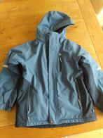 Polarn o puter winterjas, maat 152 blauw, Kinderen en Baby's, Kinderkleding | Maat 152, Ophalen of Verzenden, Zo goed als nieuw