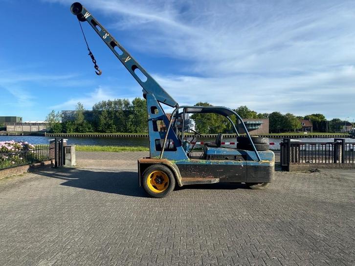 Hefruck / kraan / hijskraan Hyster 3,5 ton, 6m hefhoogte, Zakelijke goederen, Machines en Bouw | Heftrucks en Intern transport