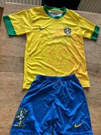 Voetbaltenue Brazilië, Kinderen en Baby's, Kinderkleding | Maat 152, Ophalen of Verzenden, Gebruikt, Jongen of Meisje, Sport- of Zwemkleding