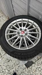 Jaguar velgen en banden 5x108 winter en zomer set 17 inch, Auto diversen, Wieldoppen, Ophalen of Verzenden, Zo goed als nieuw